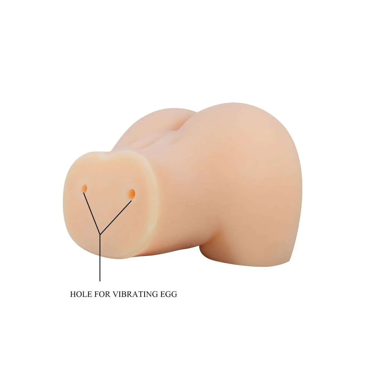 Realistischer Vagina- und Anus-Mila-Vibrator von Crazy Bull | Fesselliebe.de