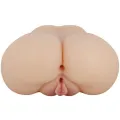 Realistischer Vagina- und Anus-Luna-Vibrator von Crazy Bull