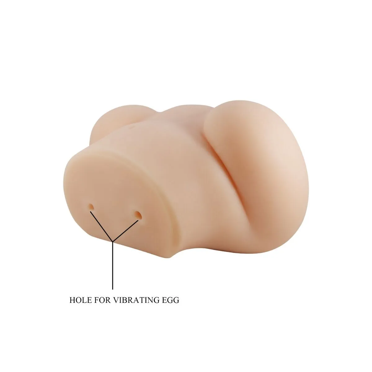 Realistischer Vagina- und Anus-Luna-Vibrator von Crazy Bull | Fesselliebe.de