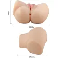 Realistischer Vagina- und Anus-Vibrator Emilia von Crazy Bull