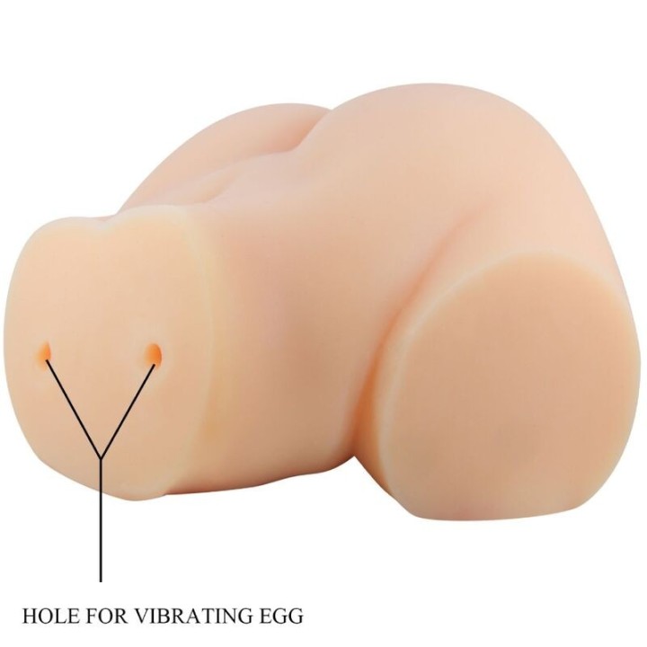 Realistischer Vagina- und Anus-Vibrator Emilia von Crazy Bull | Fesselliebe.de