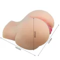 Realistischer Vagina- und Anus-Kylie-Vibrator von Crazy Bull