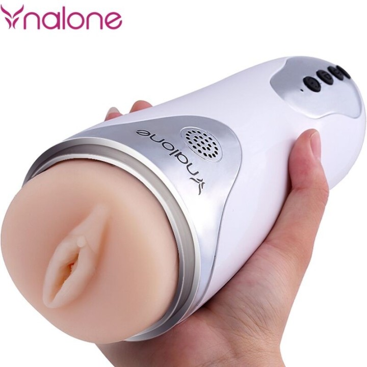Magician Masturbator mit Vibration Weiss von Nalone | Fesselliebe.de