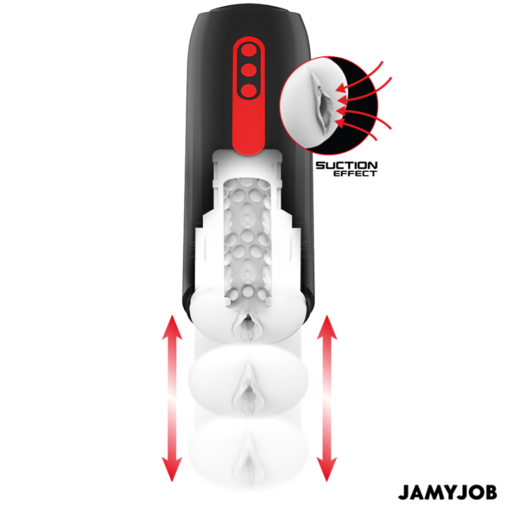 Phantom Automatischer Vagina-Masturbator 5 Saug- und Stossmodi von Jamyjob | Fesselliebe.de