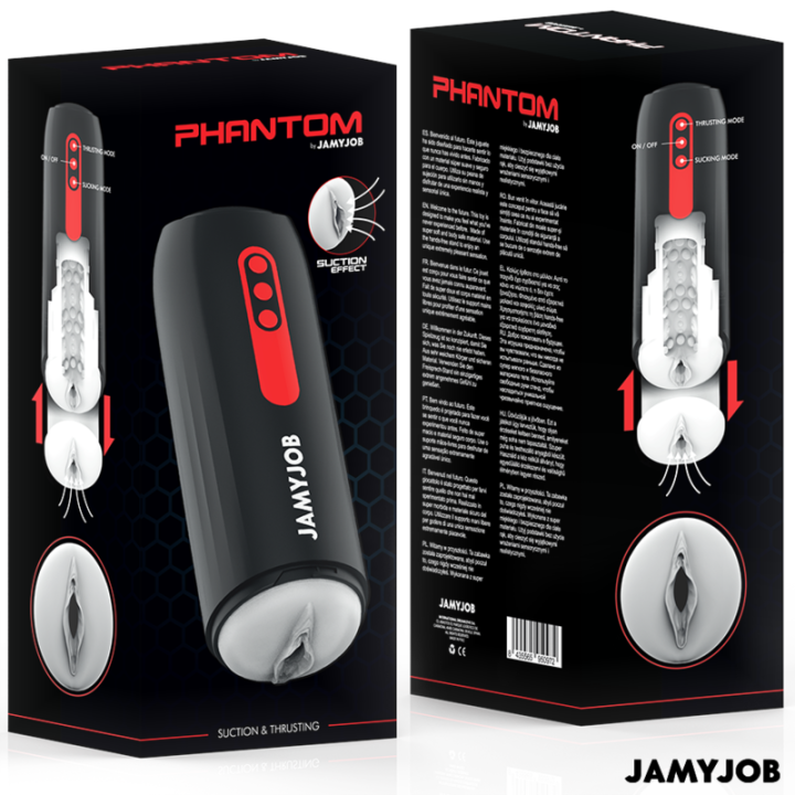 Phantom Automatischer Vagina-Masturbator 5 Saug- und Stossmodi von Jamyjob | Fesselliebe.de