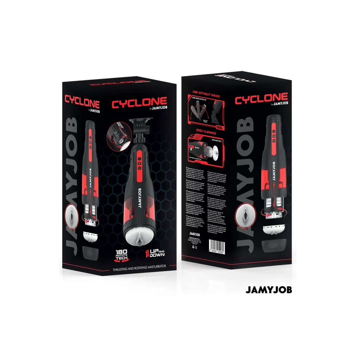 Cyclone Automatischer Vagina-Masturbator 10 Rotations- und Stossmodi von Jamyjob | Fesselliebe.de