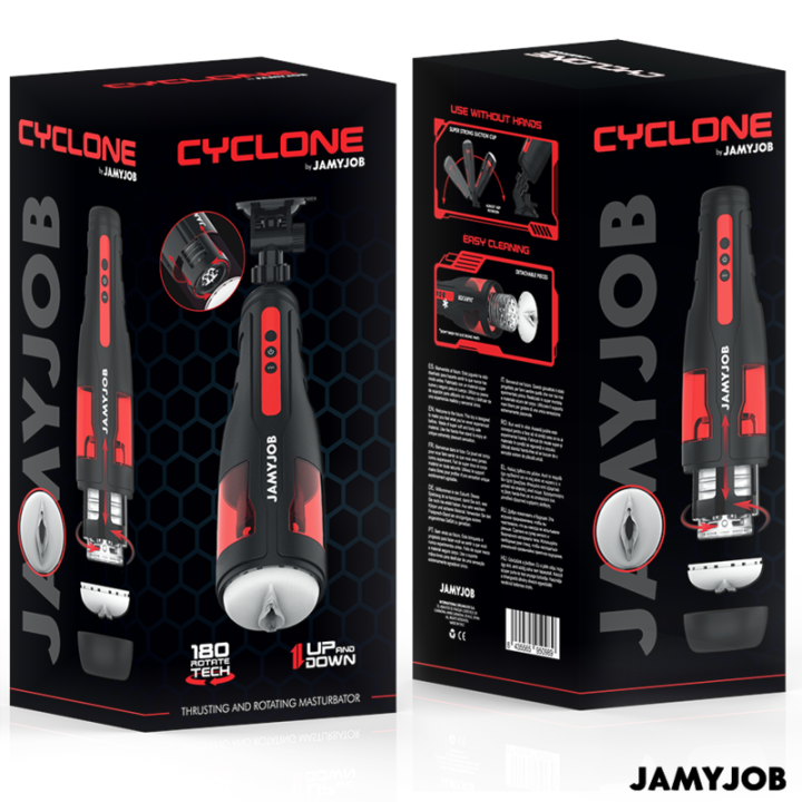 Cyclone Automatischer Vagina-Masturbator 10 Rotations- und Stossmodi von Jamyjob | Fesselliebe.de