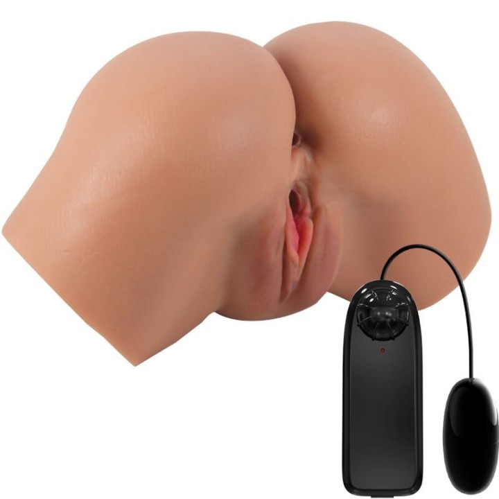 Hailey Vibrator Butt mit Realistischer Vagina und Anus-Fernbedienung von Crazy Bull | Fesselliebe.de