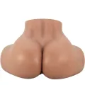 Hailey Vibrator Butt mit Realistischer Vagina und Anus-Fernbedienung von Crazy Bull