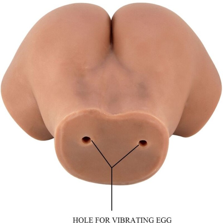 Hailey Vibrator Butt mit Realistischer Vagina und Anus-Fernbedienung von Crazy Bull | Fesselliebe.de