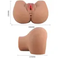 Mila Vibrator Butt mit Realistischer Vagina und Anus-Fernbedienung von Crazy Bull