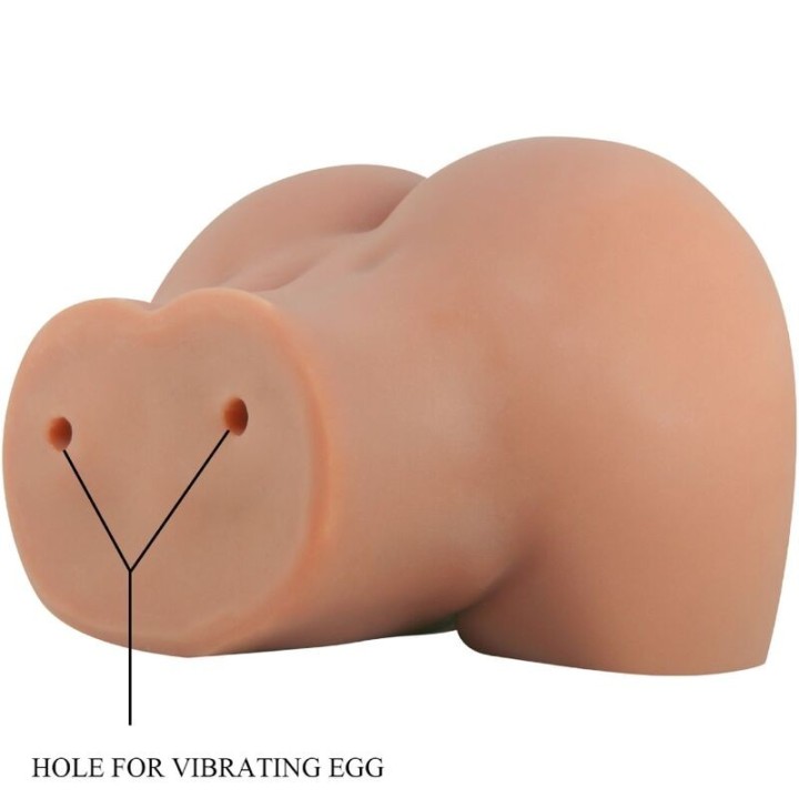 Mila Vibrator Butt mit Realistischer Vagina und Anus-Fernbedienung von Crazy Bull | Fesselliebe.de