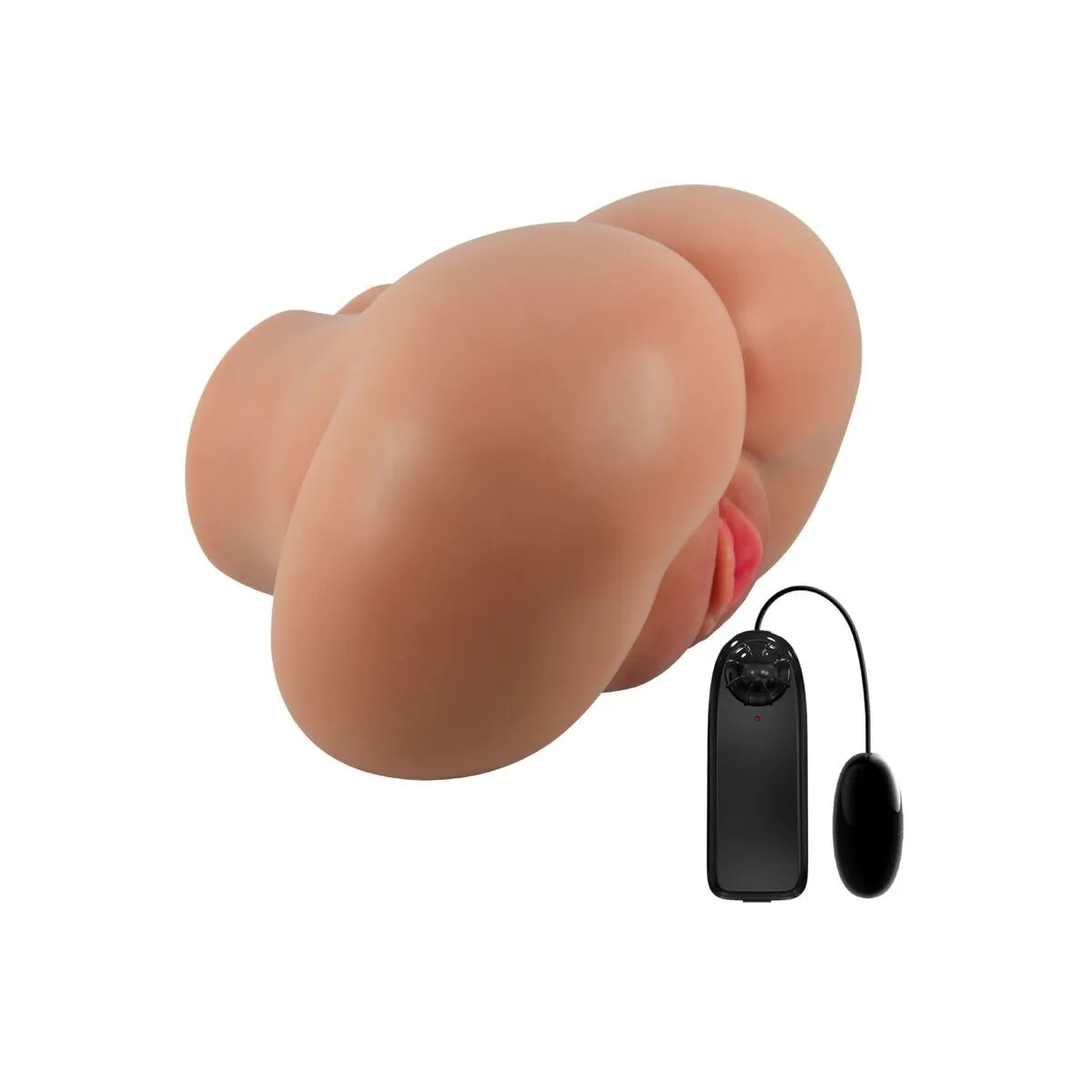 Luna Vibrator Butt mit Realistischer Vagina und Anus-Steuerung mit Fernbedienung von Crazy Bull | Fesselliebe.de