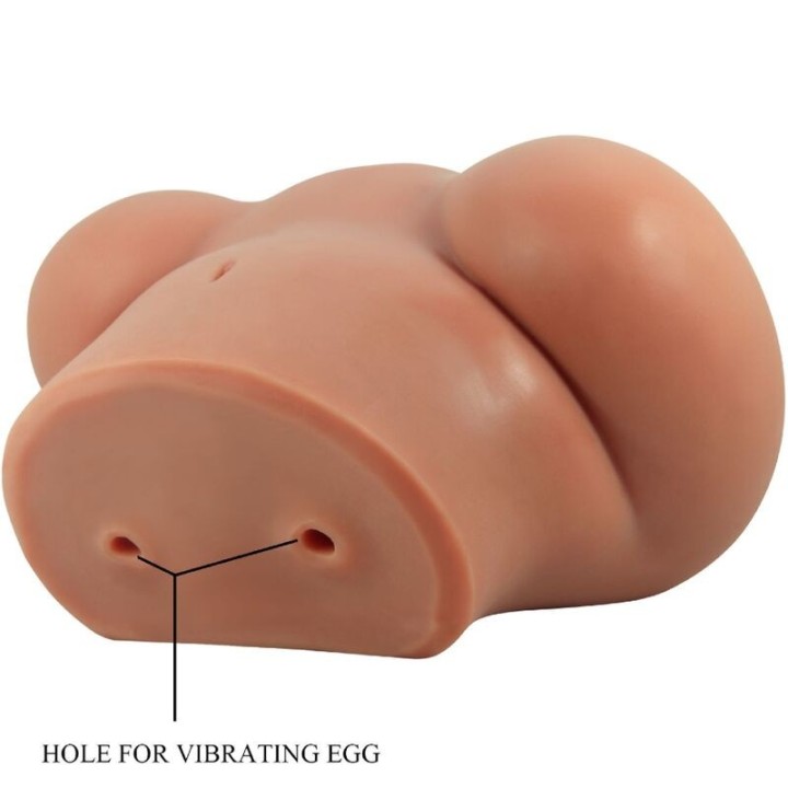 Luna Vibrator Butt mit Realistischer Vagina und Anus-Steuerung mit Fernbedienung von Crazy Bull | Fesselliebe.de