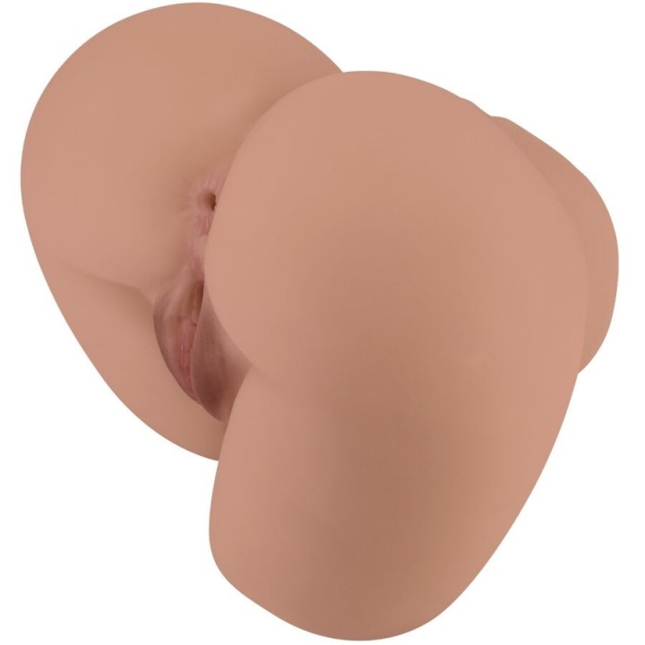 Bernace Ass Vibrator mit Realistischer Vagina und Anus Flesh mit Fernbedienung von Crazy Bull | Fesselliebe.de