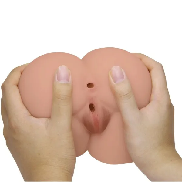 Bernace Ass Vibrator mit Realistischer Vagina und Anus Flesh mit Fernbedienung von Crazy Bull | Fesselliebe.de