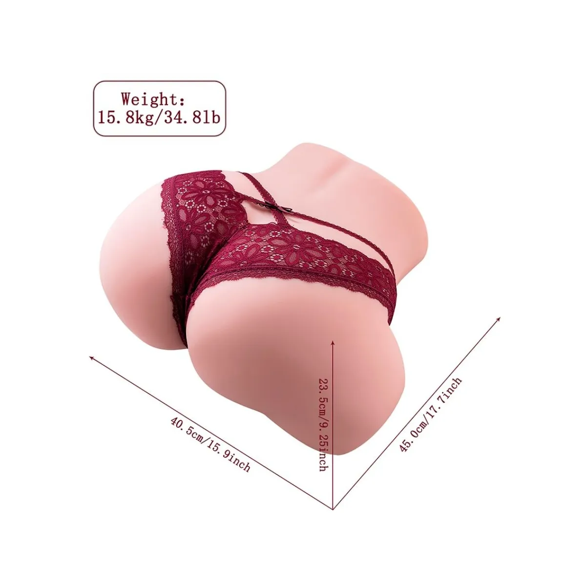 Marisa Realistischer Vagina-Masturbator mit Mehreren Positionen und Stossfunktion von Xise | Fesselliebe.de