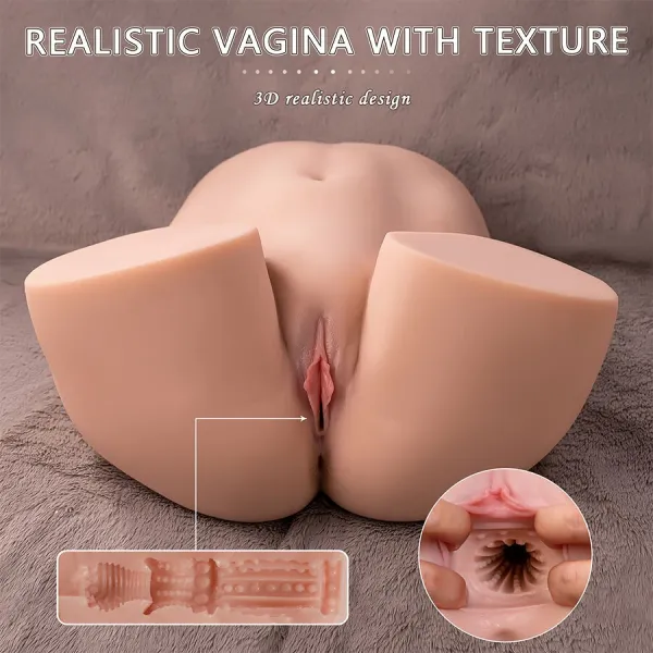 Ethel Realistischer Vagina-Masturbator mit Mehreren Vibrationspositionen von Xise | Fesselliebe.de