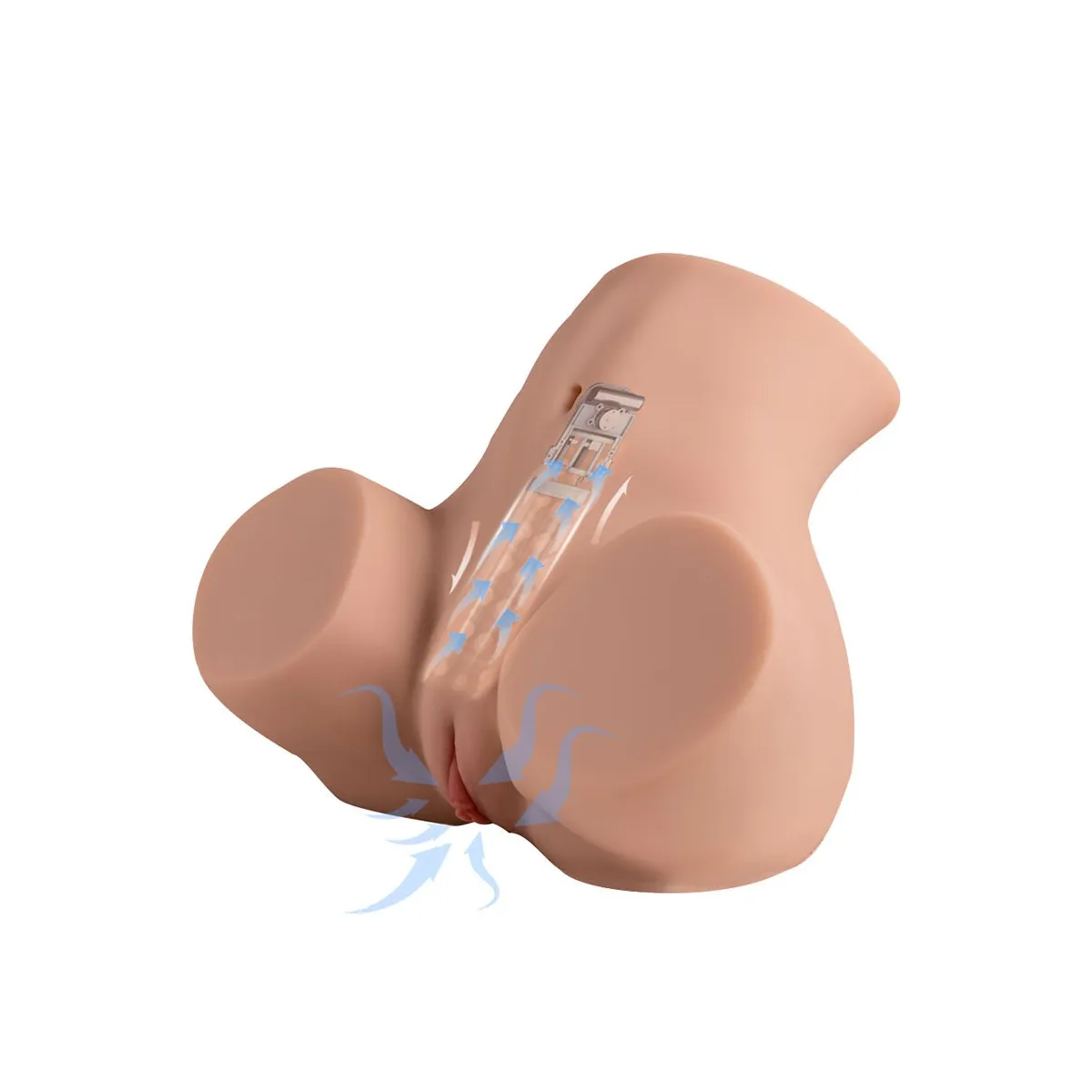 Danae Stossender Realistischer Vagina-Mastubador mit Vibration In Mehreren Positionen von Xise | Fesselliebe.de