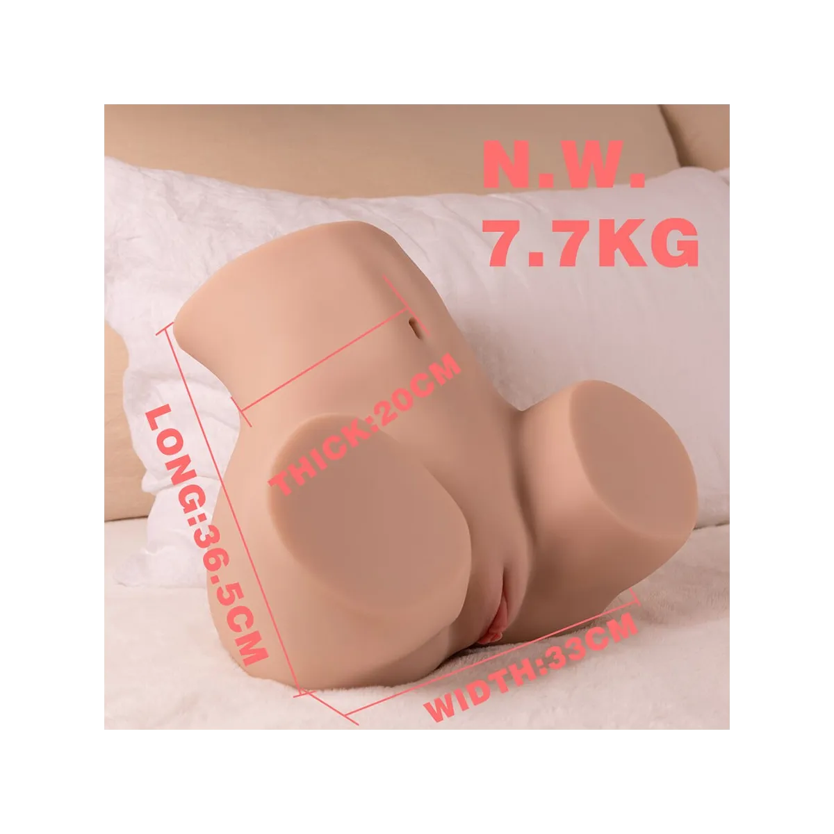 Danae Stossender Realistischer Vagina-Mastubador mit Vibration In Mehreren Positionen von Xise | Fesselliebe.de