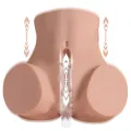 Sydni Realistischer Mehrfachpositions-Vagina-Masturbator mit Stossfunktion von Xise