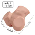 Sydni Realistischer Mehrfachpositions-Vagina-Masturbator mit Stossfunktion von Xise