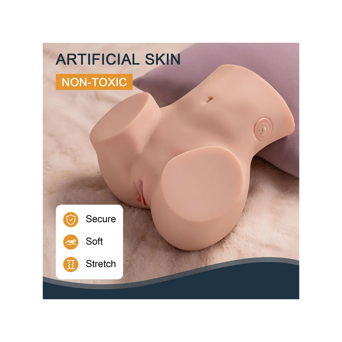 Sydni Realistischer Mehrfachpositions-Vagina-Masturbator mit Stossfunktion von Xise | Fesselliebe.de