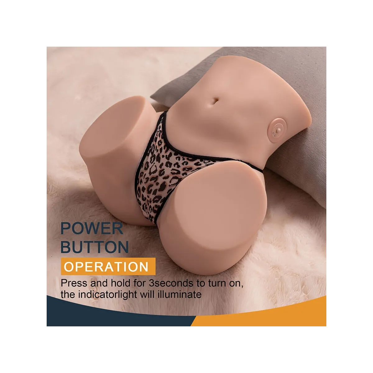 Sydni Realistischer Mehrfachpositions-Vagina-Masturbator mit Stossfunktion von Xise | Fesselliebe.de