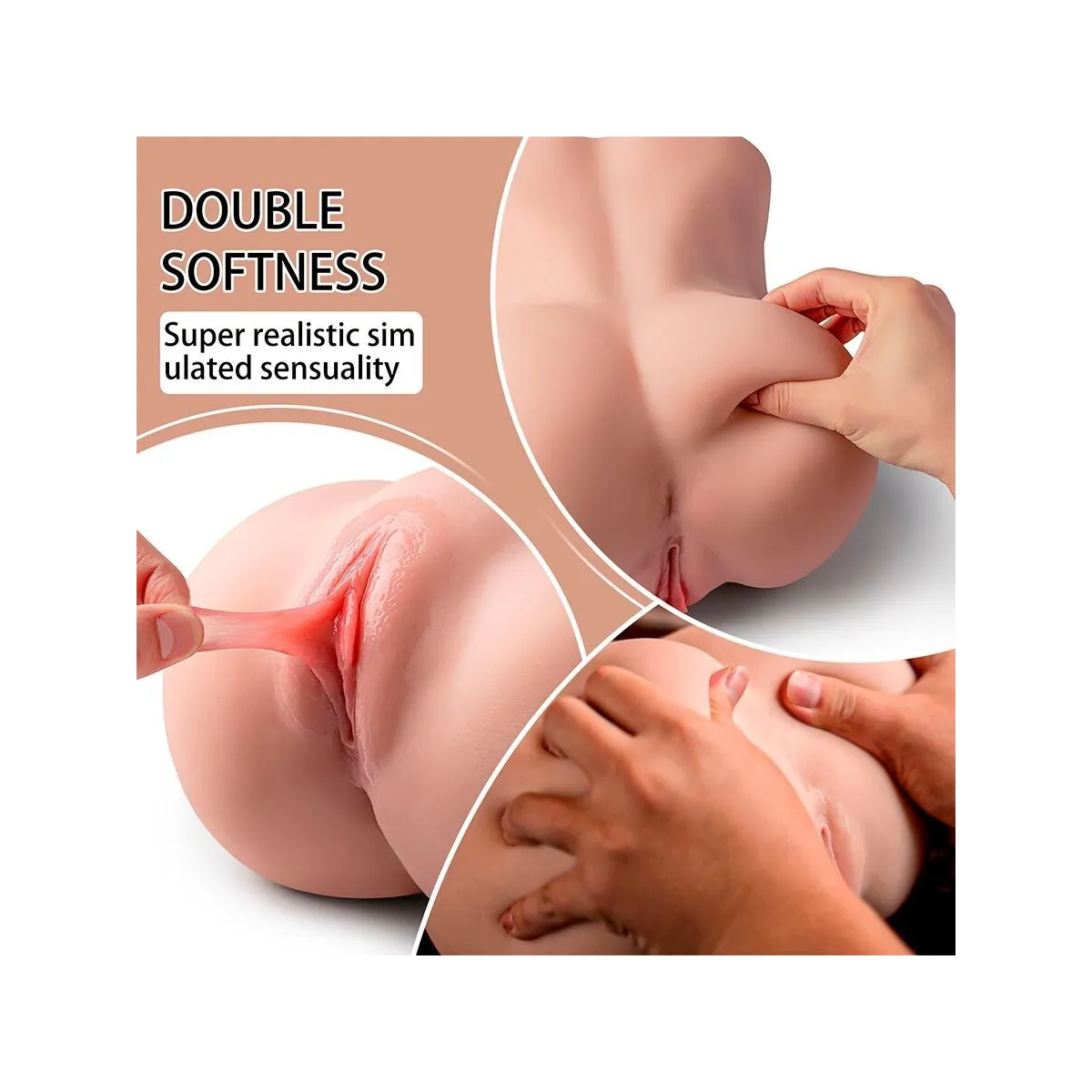 Lydia Masturbator für die weibliche Vagina mit Stoßfunktion, 25 cm von Xise | Fesselliebe.de