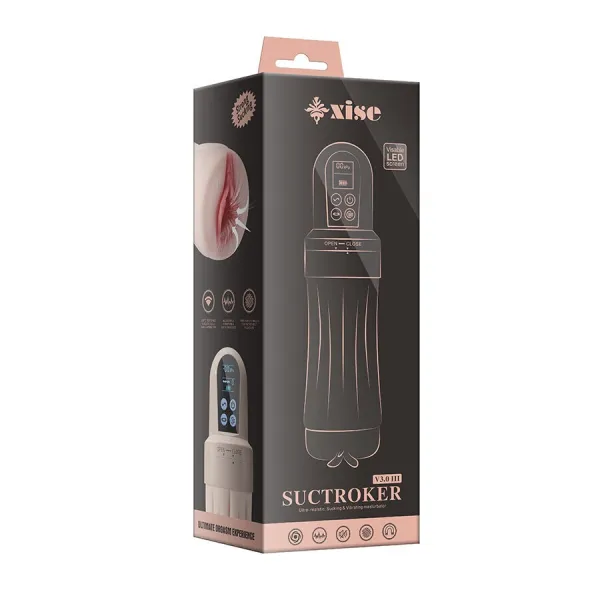 Suctroker V3,0 Iii Vaginalmasturbator mit Vibration von Xise | Fesselliebe.de