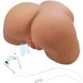 Ilana Realistischer weiblicher Po-Vibrator und Sauger mit Ton 6,8 Kg von Crazy Bull