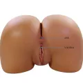 Wendy Realistischer weiblicher Po-Vibrator und Sauger mit Ton 11 Kg von Crazy Bull