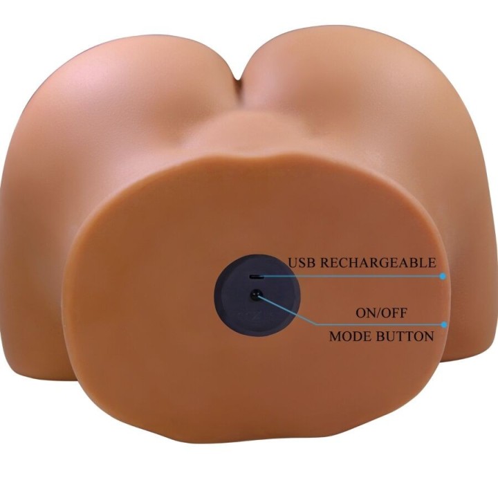 Wendy Realistischer weiblicher Po-Vibrator und Sauger mit Ton 11 Kg von Crazy Bull | Fesselliebe.de
