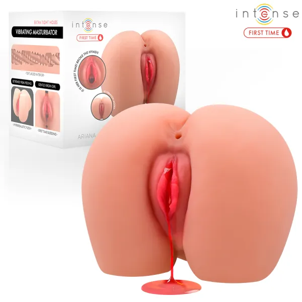 Ariana Virgin Vibrator-Masturbator mit Blutung von Intense First Time | Fesselliebe.de