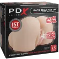 Back That Ass Up Realistischer Vibrierender Vagina- und Anus-Masturbator von Pdx Elite