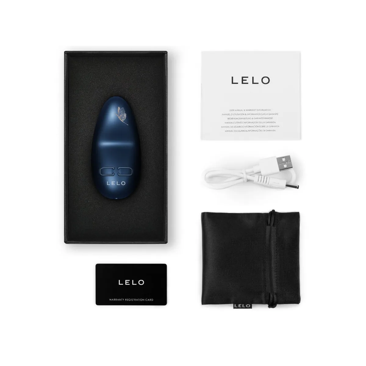 Nea 3 Persönliches Massager - Blau von Lelo | Fesselliebe.de