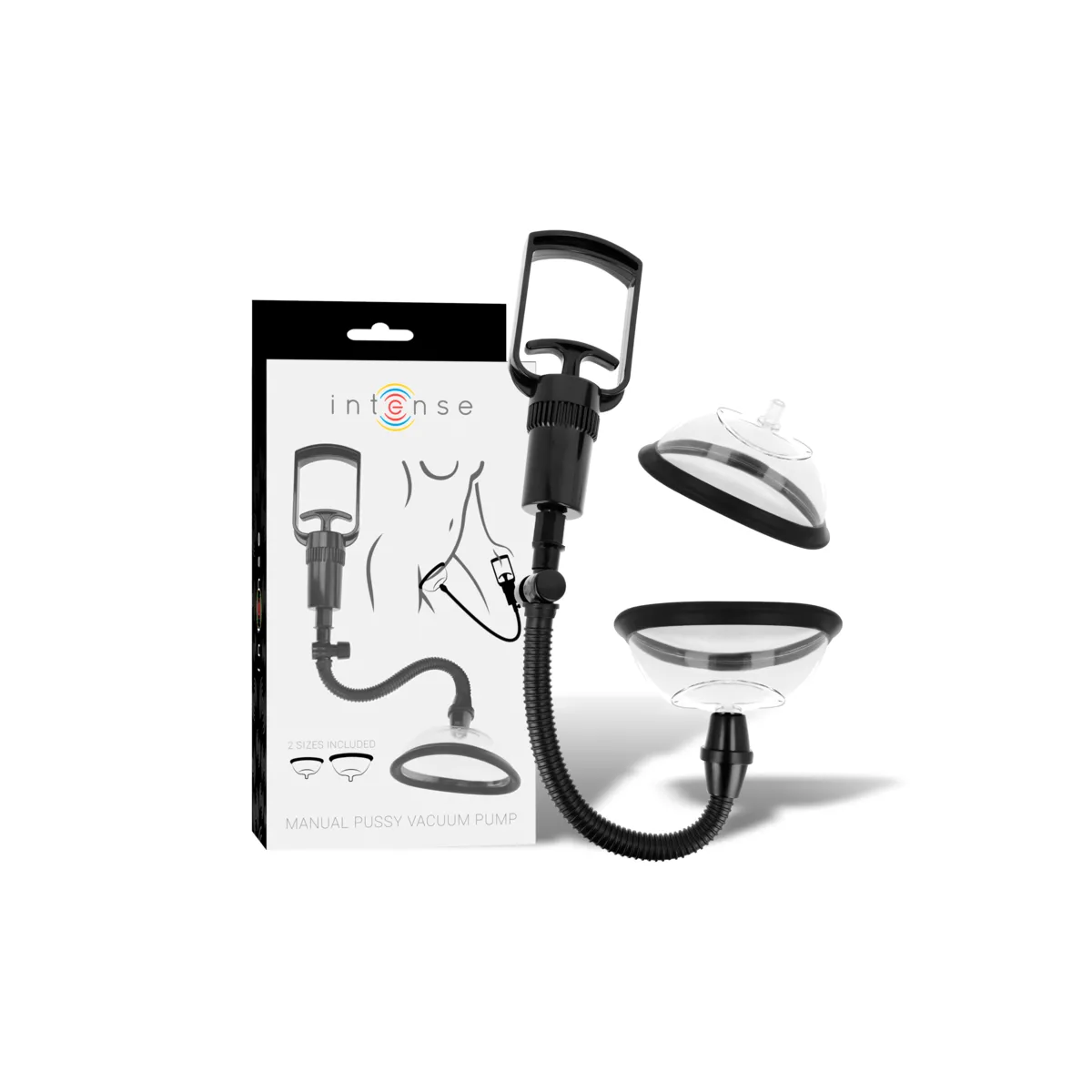 Pump Vaginale Handpumpe mit Zwei Austauschbaren Bechern von Intense Pump | Fesselliebe.de