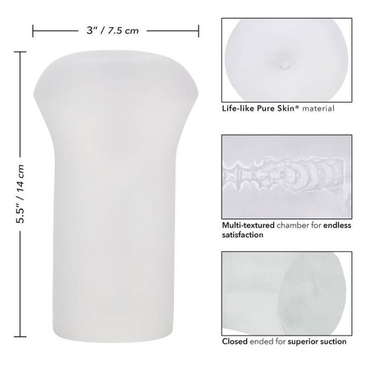 Boundless Stroker Transparent von Calexotics | Fesselliebe.de