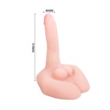 Mr Grosser Realistischer Penis und Anusmasturbator von Baile For Him | Fesselliebe.de
