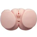 Realistische Vagina und Anus mit Vibration von Crazy Bull