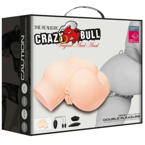 Hintern mit Realistischer Vagina und Anus und Vibration von Crazy Bull | Fesselliebe.de