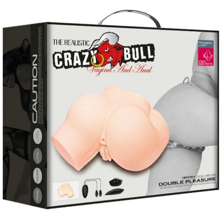 Hintern mit Realistischer Vagina und Anus und Vibration von Crazy Bull | Fesselliebe.de