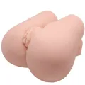Realistische Vagina und Anus mit Vibrationsposition 3 von Crazy Bull