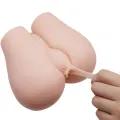 Realistische Vagina und Anus mit Vibrationsposition 3 von Crazy Bull