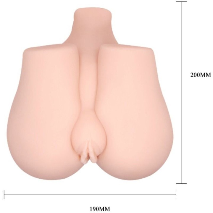 Realistische Vagina und Anus mit Vibrationsposition 3 von Crazy Bull | Fesselliebe.de