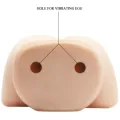 Realistische Vagina und Anus mit Vibrationsposition 4 von Crazy Bull