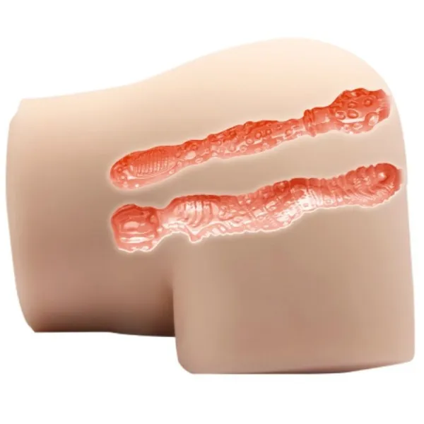 Realistische Vagina und Anus mit Vibrationsposition 4 von Crazy Bull | Fesselliebe.de