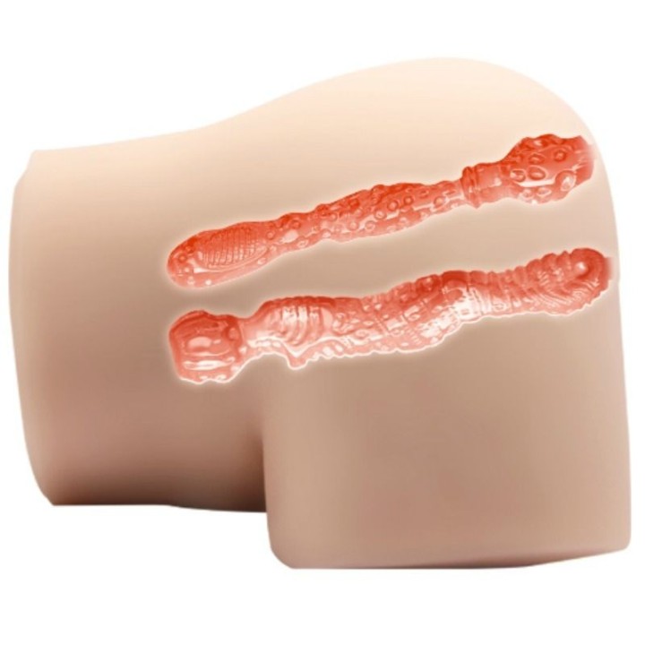 Realistische Vagina und Anus mit Vibrationsposition 4 von Crazy Bull | Fesselliebe.de