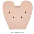 Realistische Vagina und Anus mit Vibrationsposition 5 von Crazy Bull