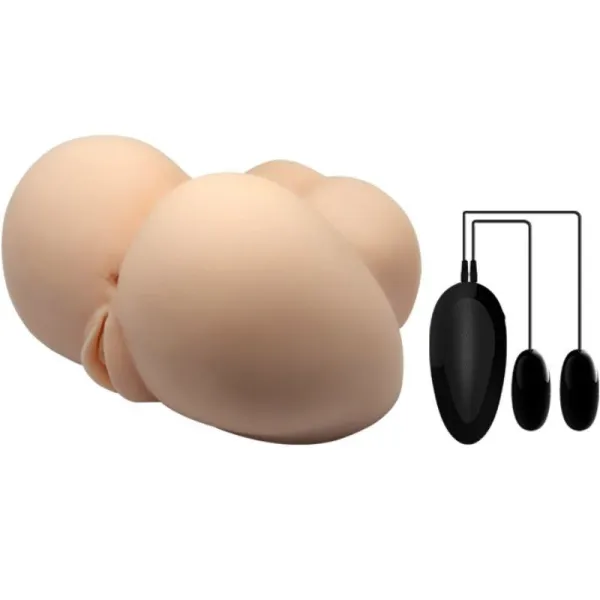 Realistische Vagina und Anus mit Vibrationsposition 6 von Crazy Bull | Fesselliebe.de
